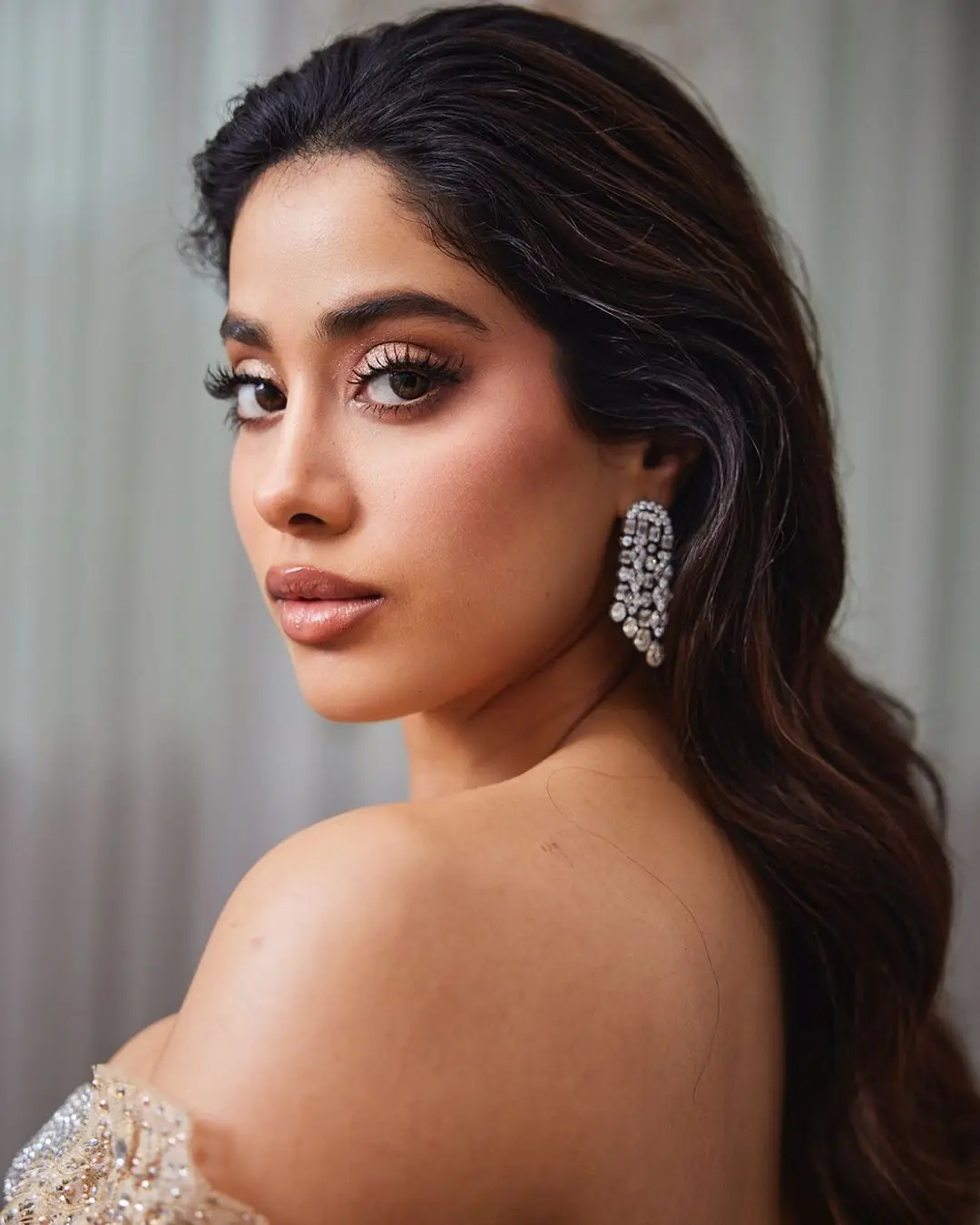 Janhvi Kapoor Stills at Anant ambani and Radhika merchant wedding